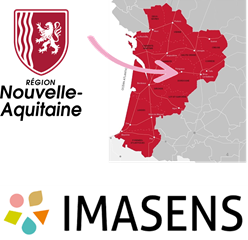 Carte NA et logo imasens